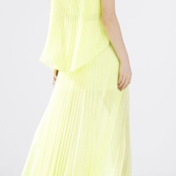 Bcbgmaxazria Shaina Sleeveless Pleated Gown - Picture 13 of 14